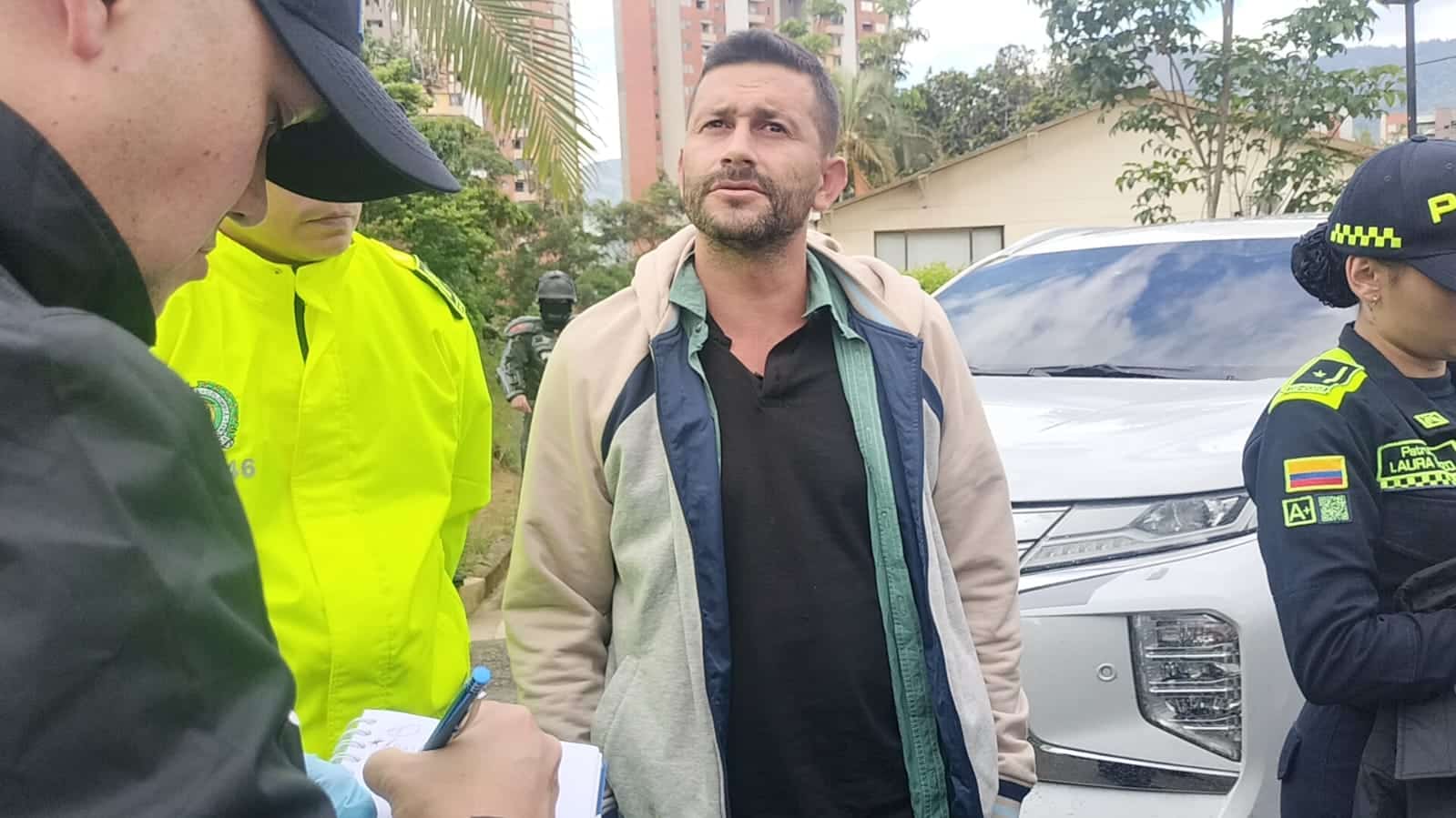 Capturado alias 'Firu' cabecilla de las Farc que se transportaba en vehículo de la UNP
