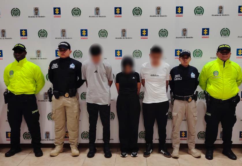 Capturan a miembros de peligrosa banda venezolana 'Tren del Llano' en Envigado