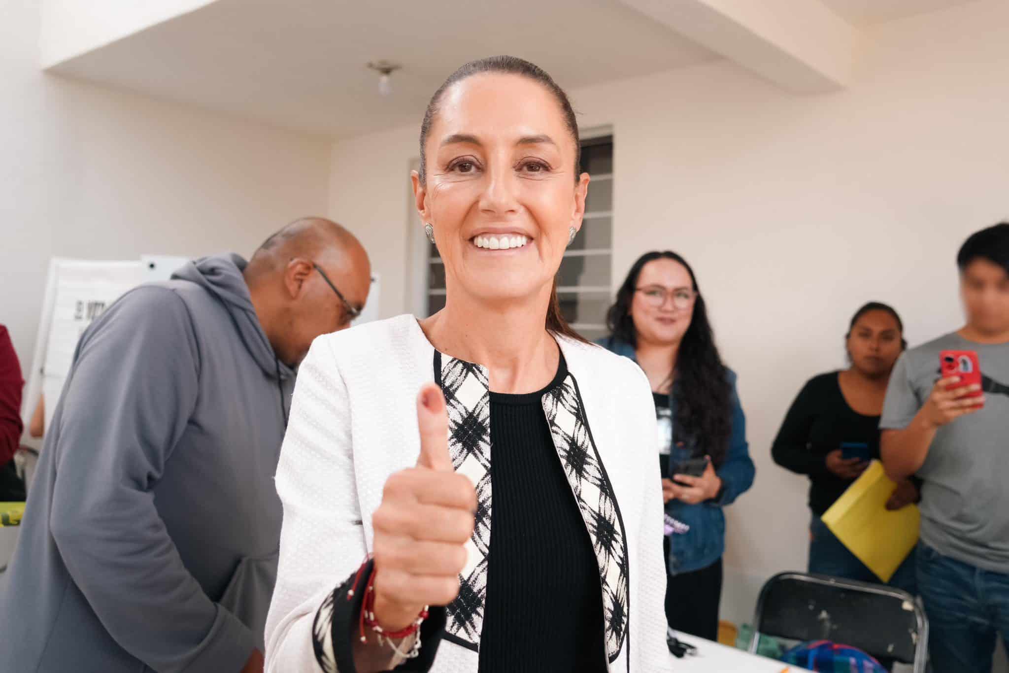Claudia Sheinbaum se convirtió en la primera mujer presidenta de México