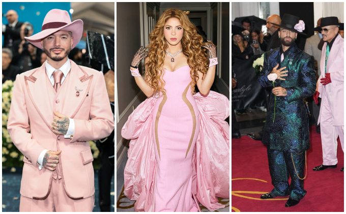 Colombia brilló en la Met Gala 2025_ así se presentaron Shakira, J Balvin y Maluma