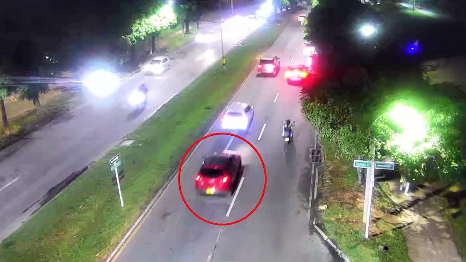 Con cámaras de seguridad identifican a presuntos responsables de incidentes viales que habían escapado