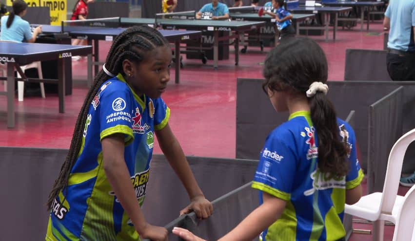 Con los consejos de una amiga, deportista del Babytenis de Mesa ganó su partido