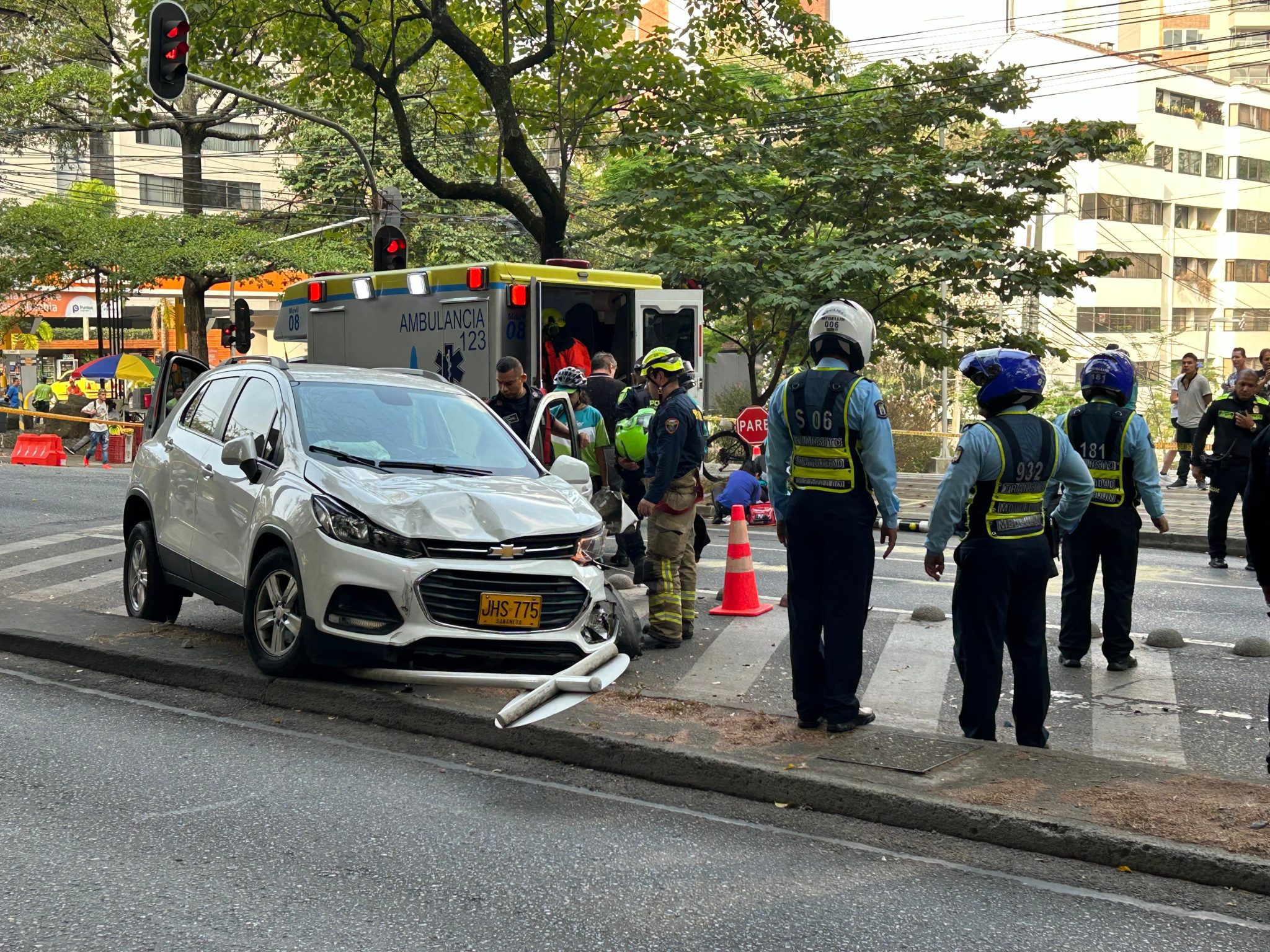 Conductor que atropelló 4 personas en la ciclovía podría ser imputado por homicidio culposo