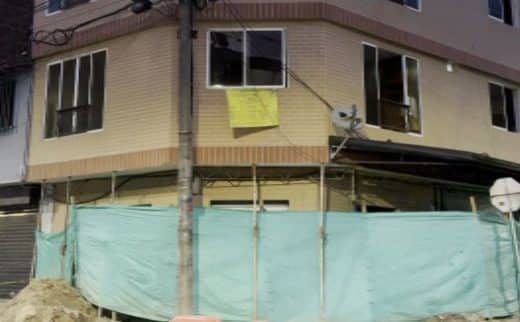 Declaran alerta naranja por riesgo de colapso de edificio de 5 pisos