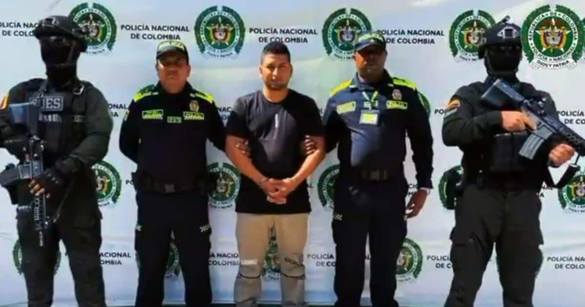 Capturado extraditable por el envío de dos toneladas de cocaína mensuales a EE. UU.