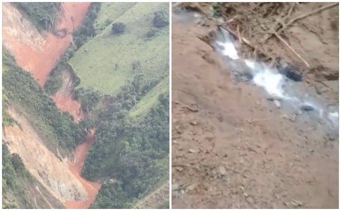 Ebéjico y Santa Fe de Antioquia, sin agua potable por deslizamiento de tierra
