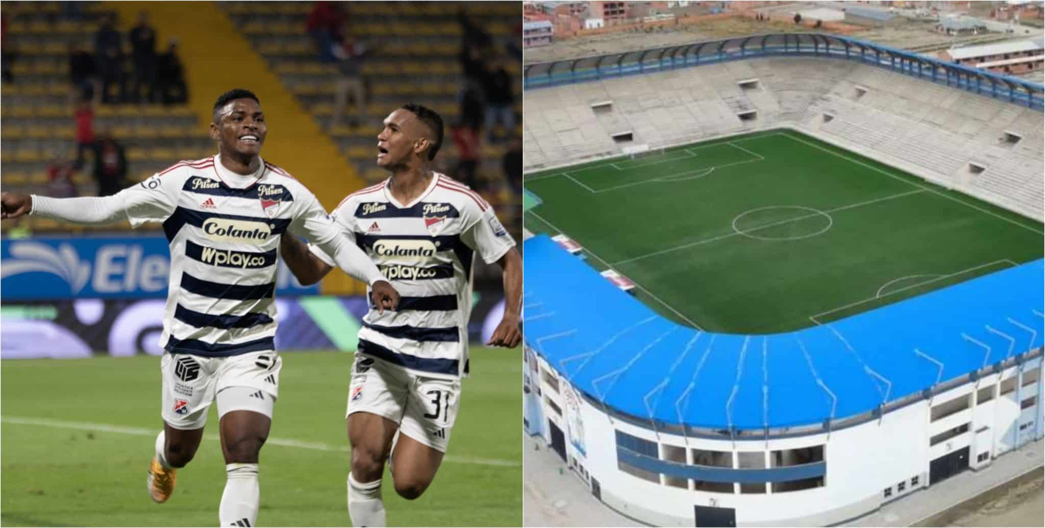 El Dim jugará en el estadio más alto del mundo