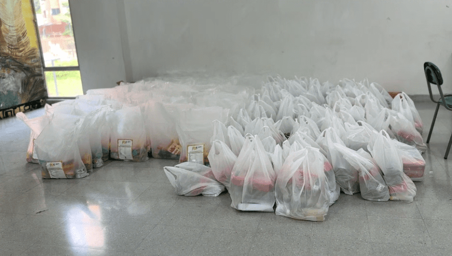 Entregaron más de 920 paquetes nutricionales en colegios públicos de Sabaneta