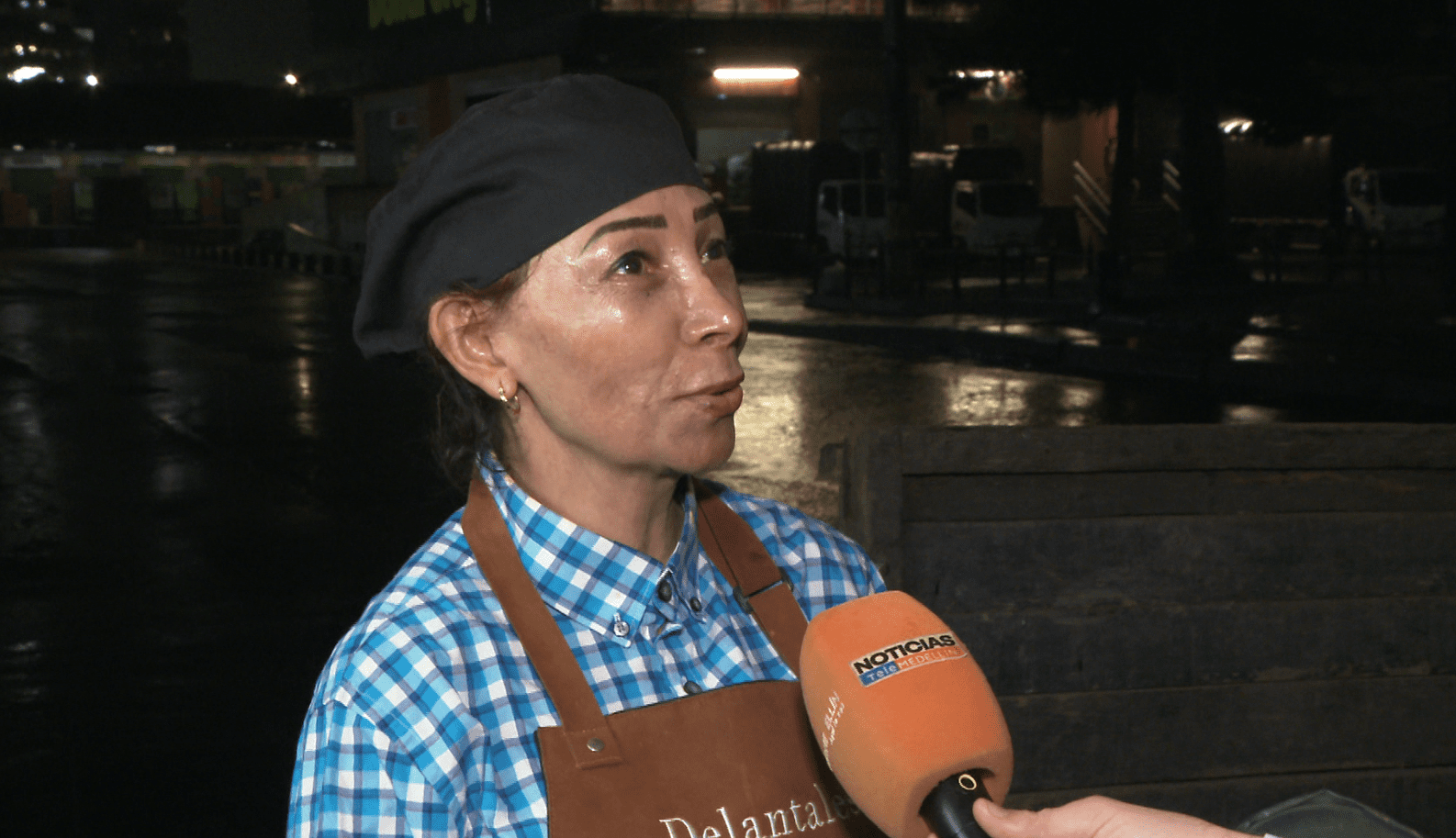 Esta es la historia de La Churris cocinera que vende almuerzos de 4 mil pesos en la Central Mayorista