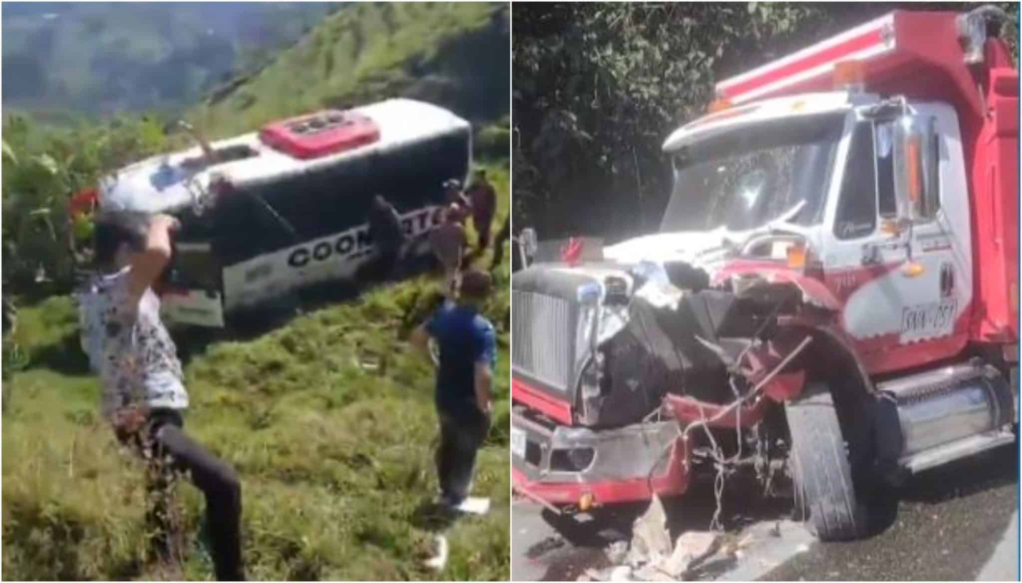 Este es el estado de los heridos en accidente de tránsito en la vía San Carlos - Granada