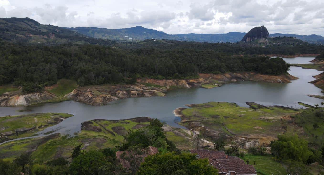 Esto es lo que se ha recuperado el embalse de Guatapé en las últimas semanas