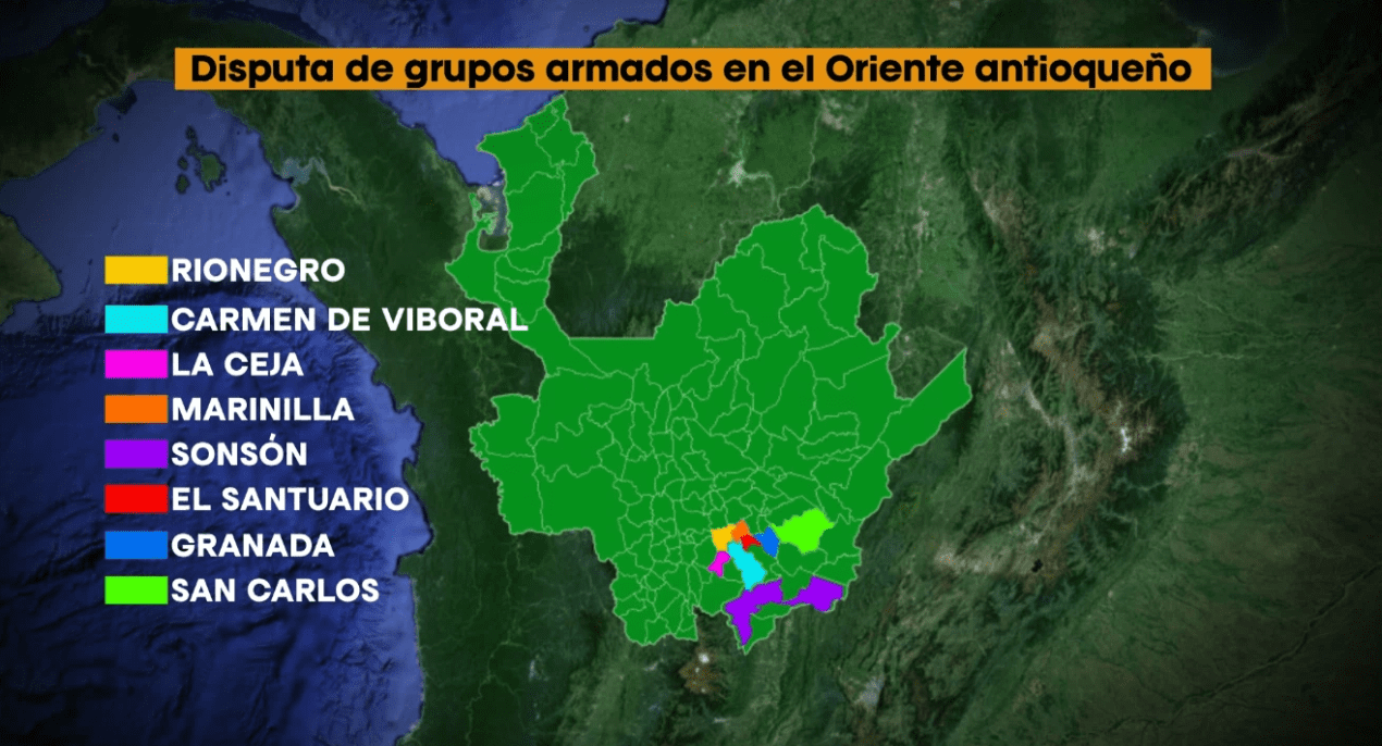 Expertos en conflicto atribuyen la masacre en Rionegro a disputa entre bandas