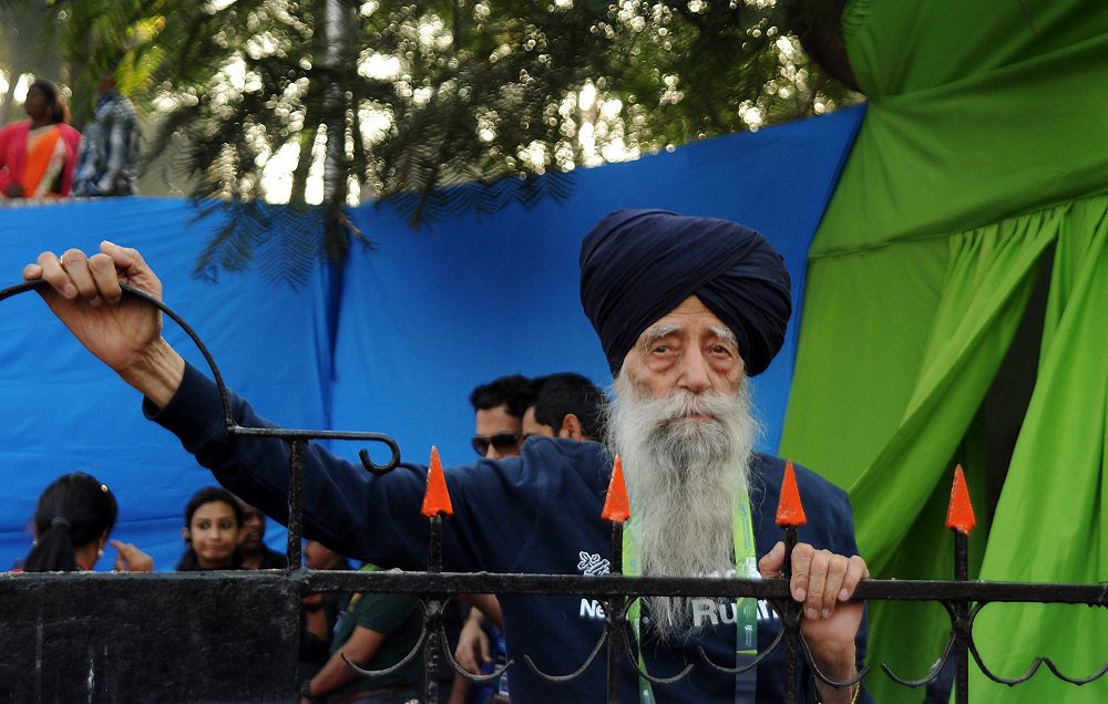 El maratonista más viejo del mundo muere atropellado en India