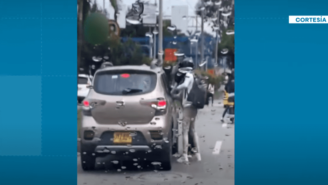 Fleteros robaron a ocupantes de un vehículo en la Autopista Norte, en Bello