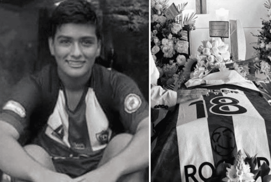 Futbolista de 17 años falleció tras un choque en medio de un partido que jugaba en Manrique