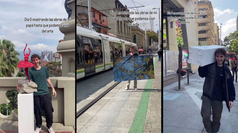 Ha visto obras de arte en sitios poco comunes de la ciudad Esto es lo que sucede