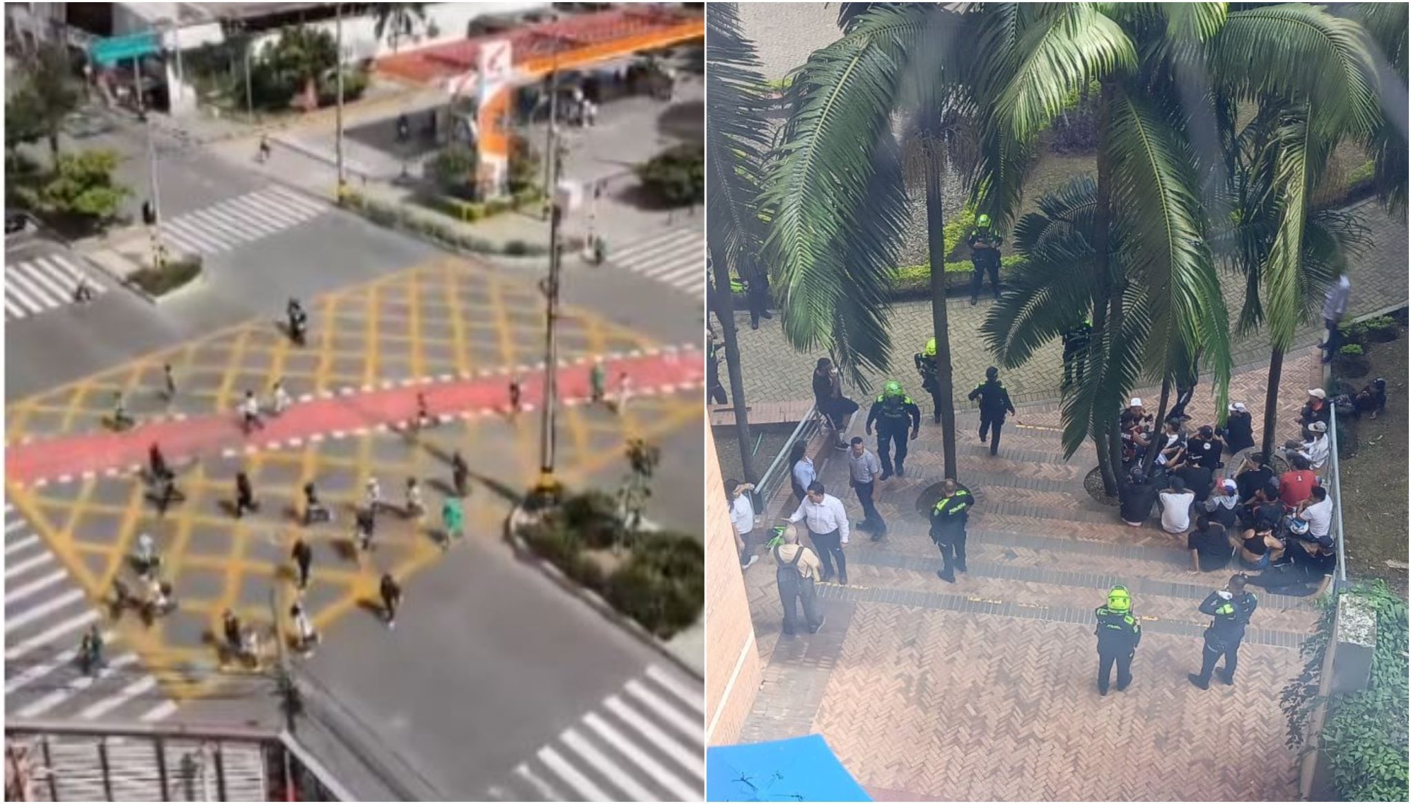 Hinchas de Nacional y Cúcuta protagonizaron riña que terminó al interior de una universidad