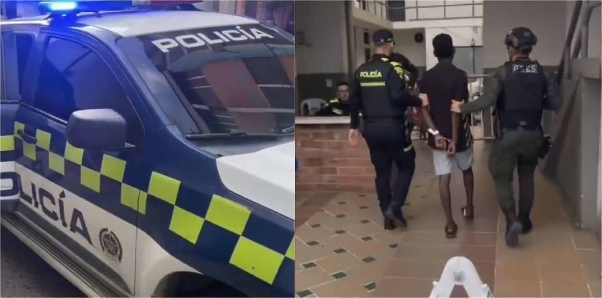 Hombre fue capturado tras herir a su padre con un machete