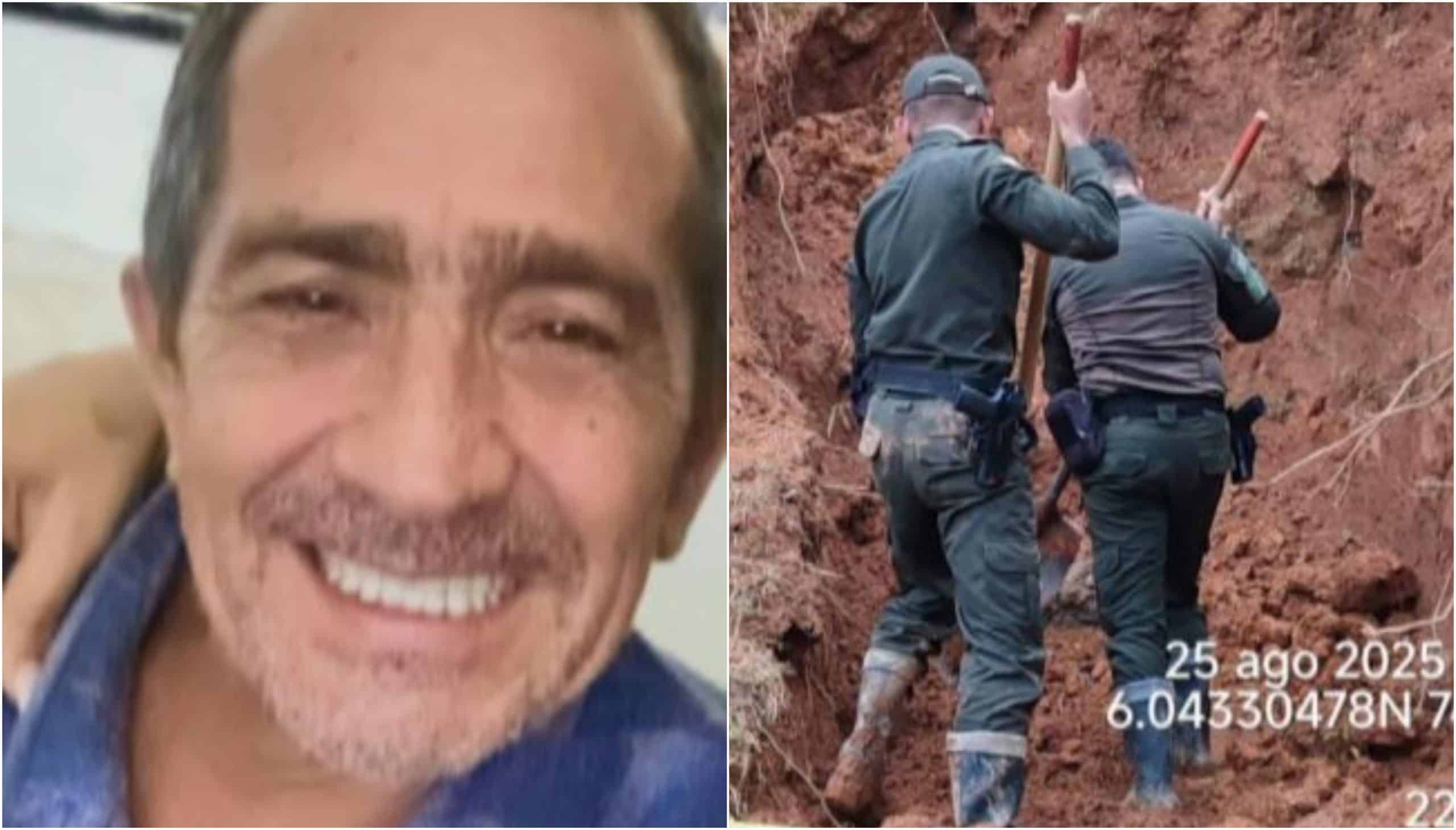 Hombre murió tras cavar un hueco y quedar sepultado al decir que venía el fin del mundo