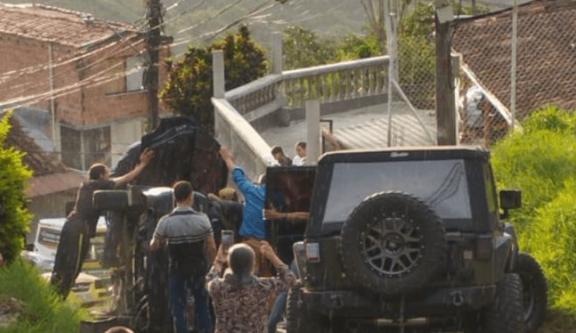 Impresionante accidente en Copacabana deja dos muertos y cuatro heridos