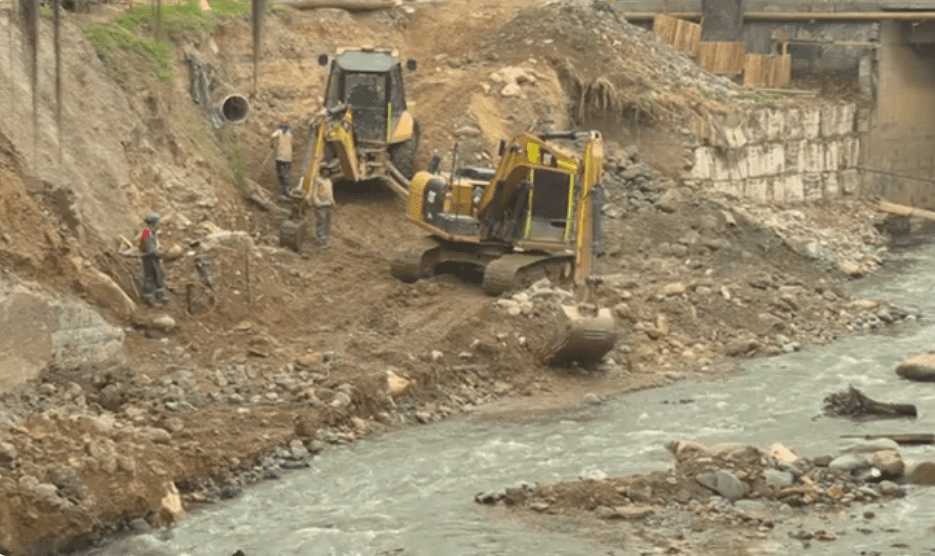 Intervienen la quebrada La María para evitar tragedias durante la época de invierno