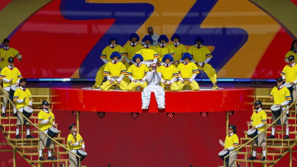 J Balvin cantó en el show de medio tiempo en el Mundial de Clubes