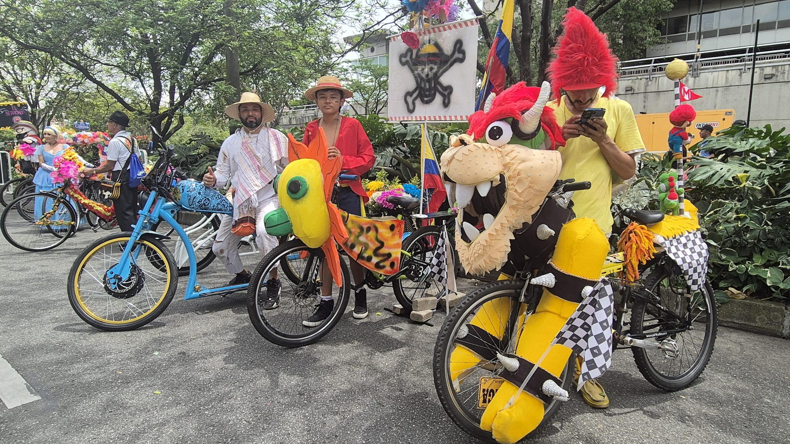 La creatividad voló en Feria a Ritmo de la Bicicleta
