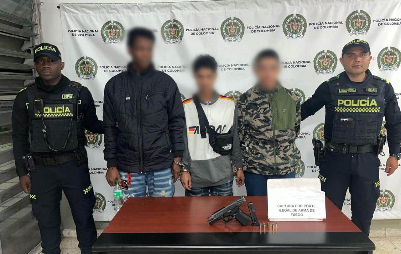 Más de 100 armas han sido incautadas en lo que va del año en el Valle de Aburrá