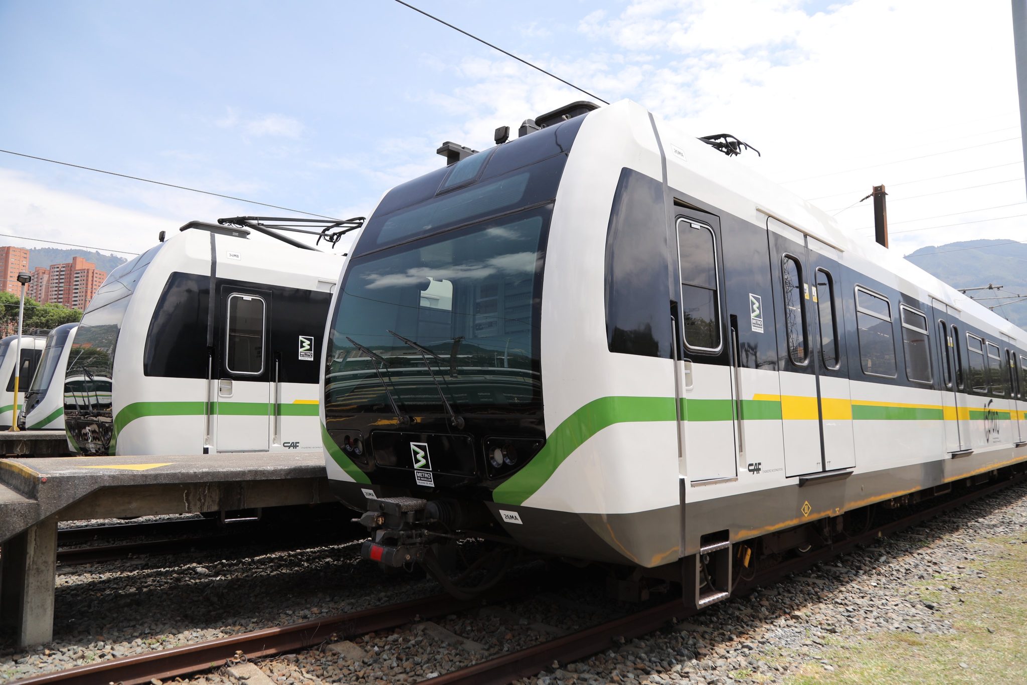 Metro de Medellín está sin servicio entre Aguacatala y La Estrella
