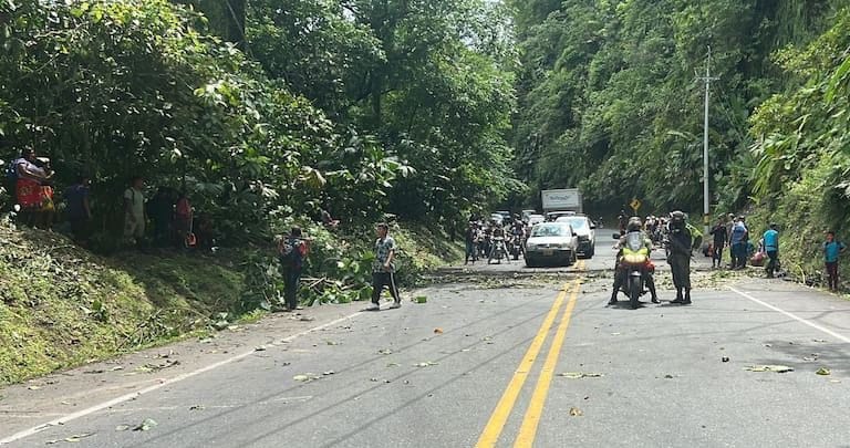 Nuevamente hay reapertura en ambos carriles de la vía Medellín - Urabá