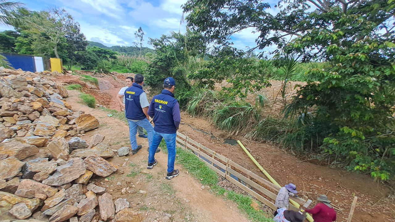 Adelantan obras de mitigación de emergencias para la temporada de lluvias en Antioquia