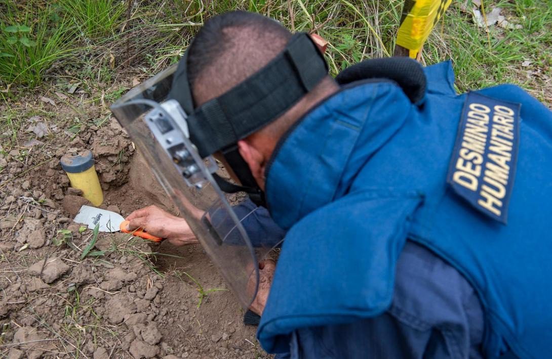 ONG suspende desminado humanitario en tres municipios de Antioquia por amenazas