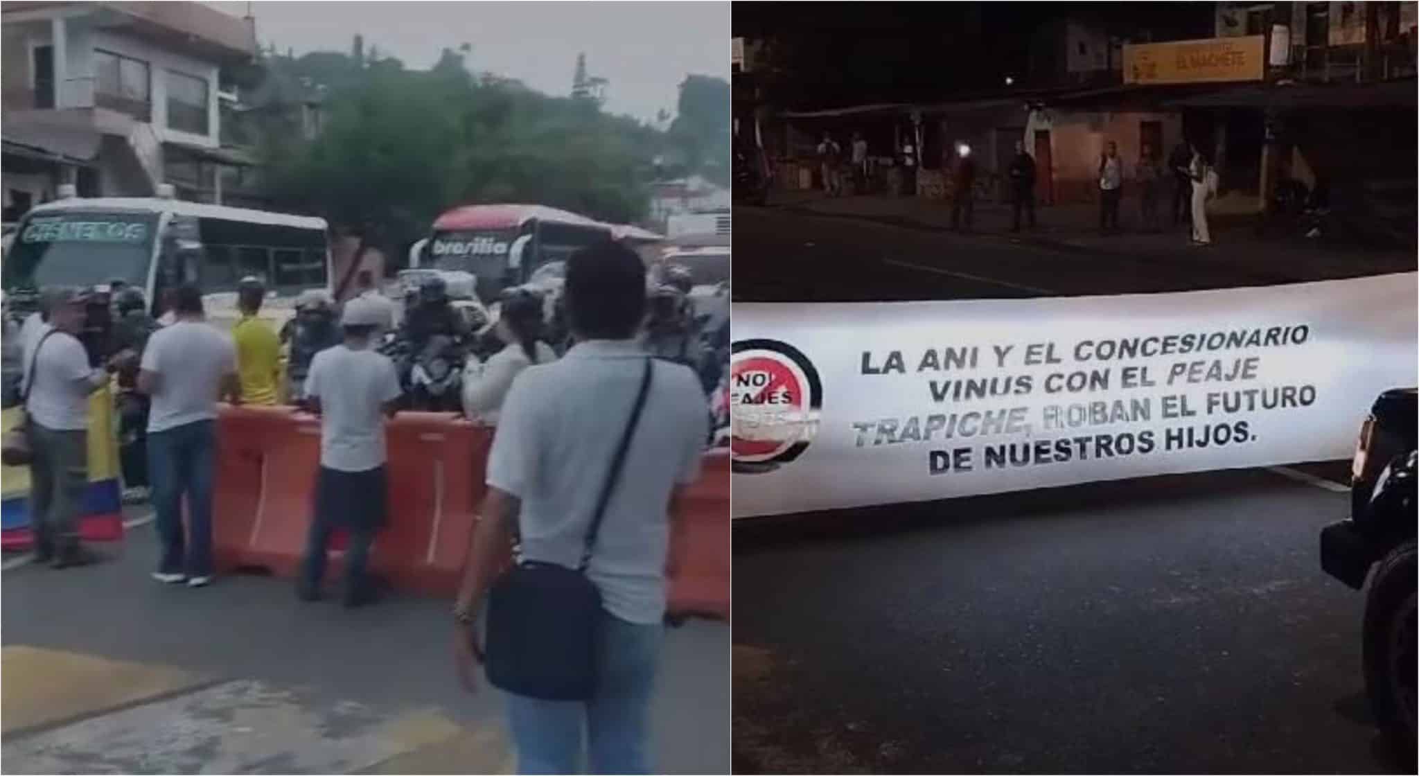 Pilas si se dirige al norte de la ciudad, hay bloqueos por protestas