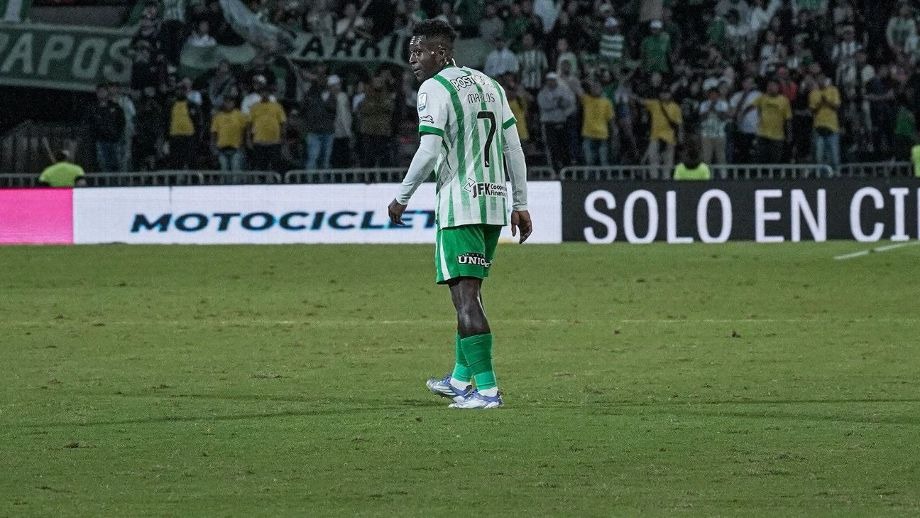 Primer gol de Marlos Moreno en su regreso a Nacional para empatar ante Fortaleza