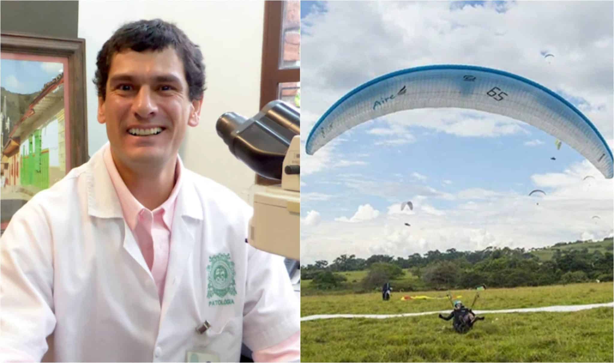 Quién era el parapentista que murió en Barbosa mientras realizaba un vuelo