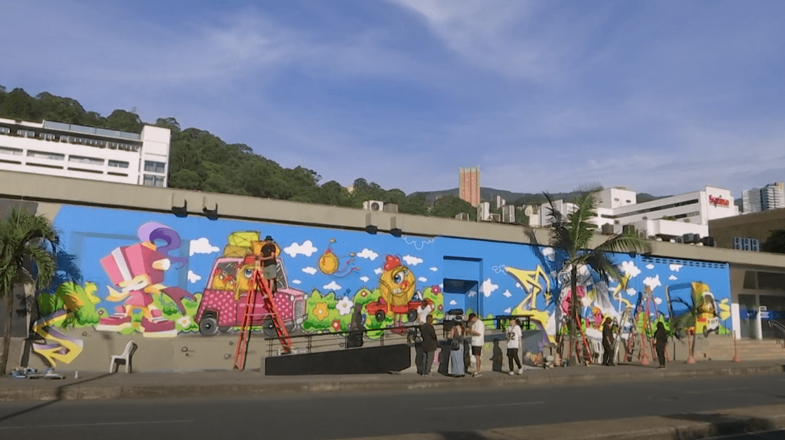 Reconocido artista le hizo un regalo especial a Medellín