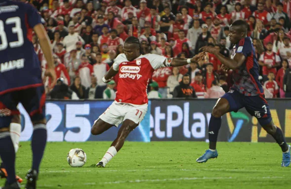 Santa Fe y Medellín no se sacaron ventaja en el partido de ida de la final