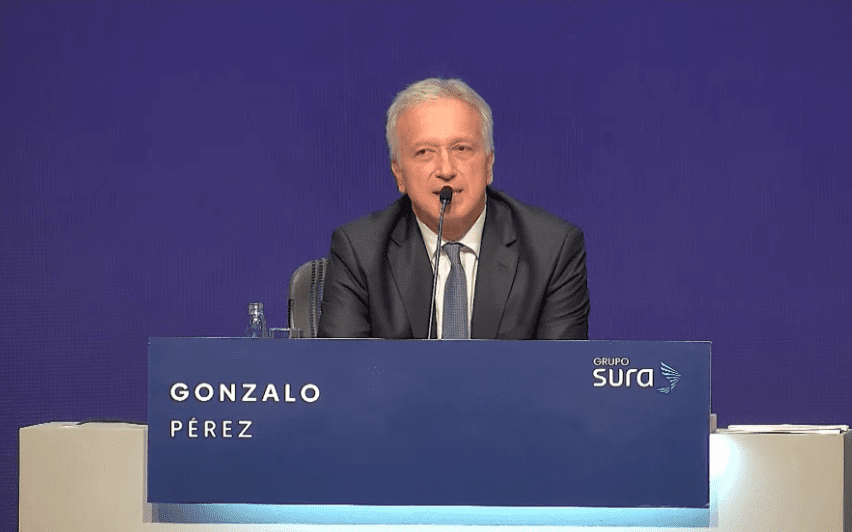 Se retiró Gonzalo Pérez, presidente de la junta directiva del grupo Sura