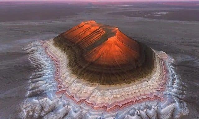 Toman fotografías de montaña que evidencia el rastro de un océano antiguo