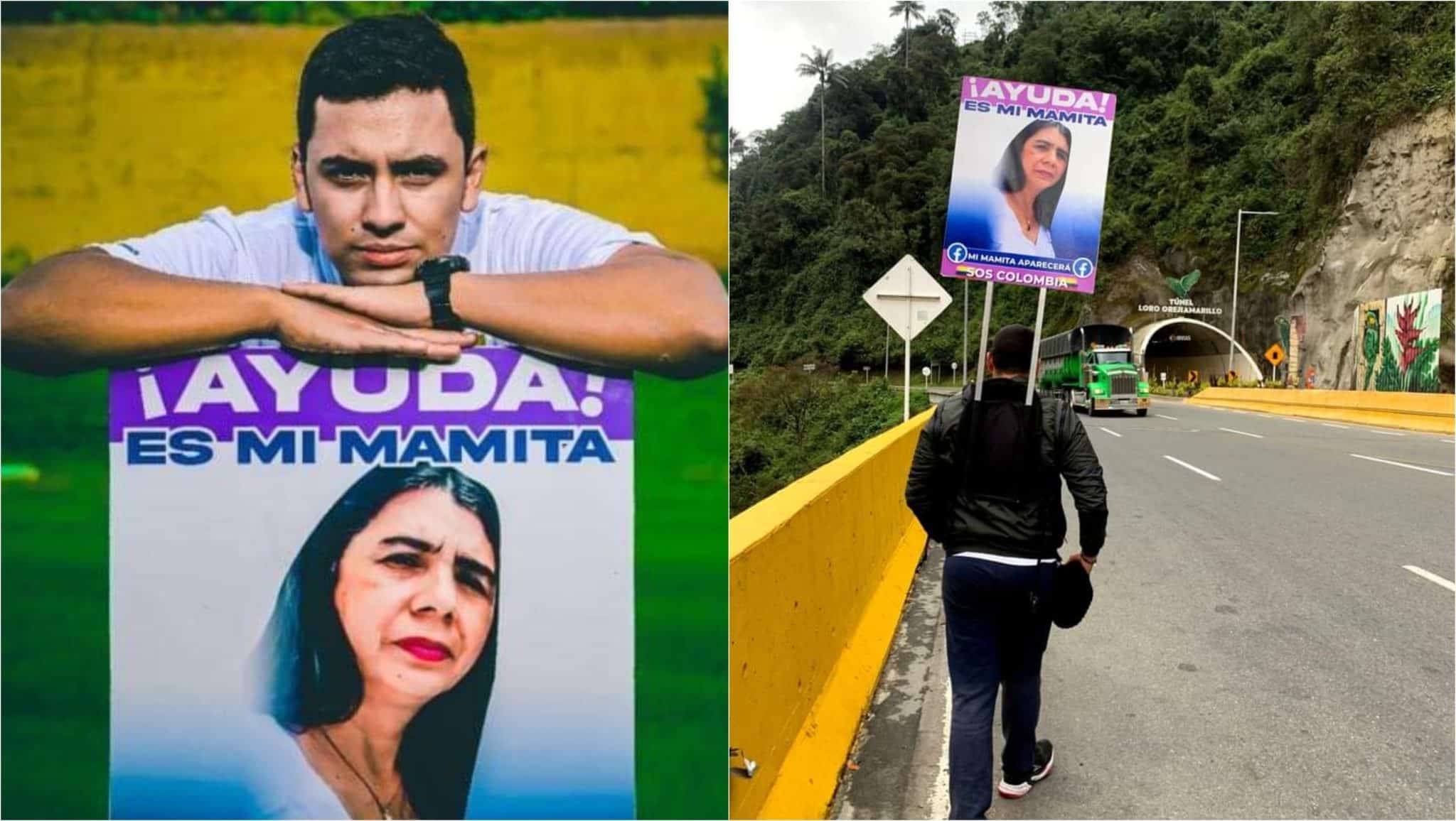 Un hombre ha caminado más de 1000 kilómetros en búsqueda de su madre
