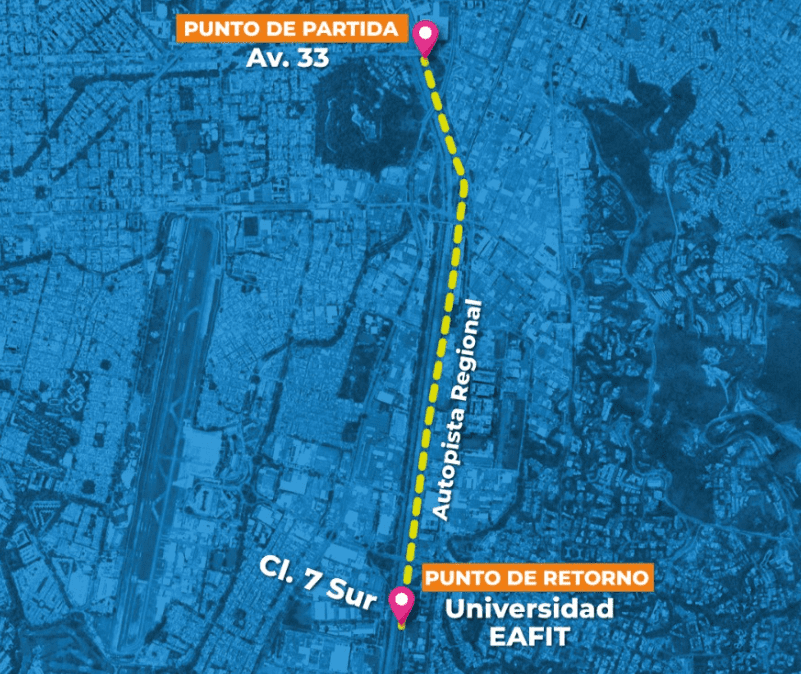 Estas vías tendrán cierres en Medellín