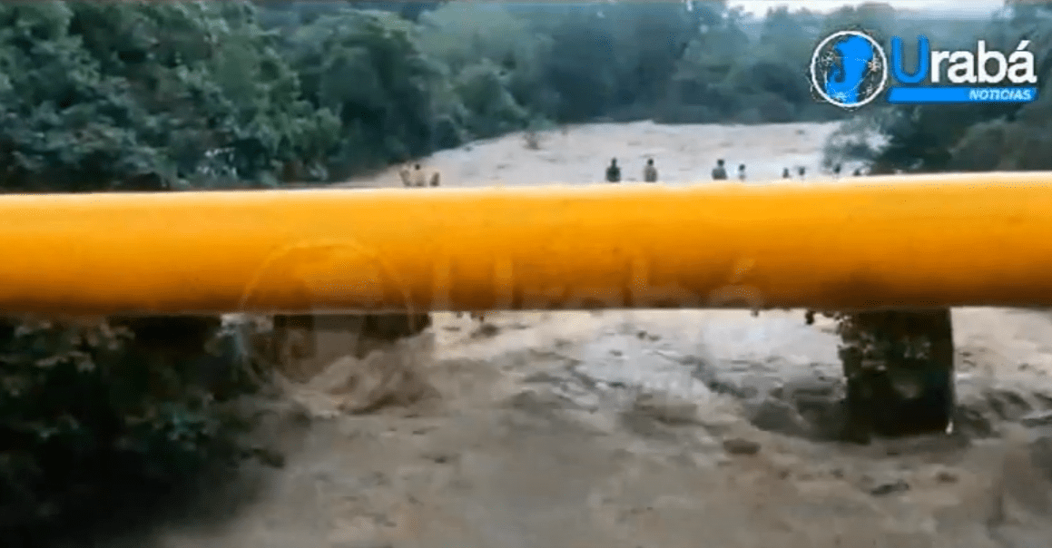 Varias personas estarían desaparecidas por creciente del río Mutatá
