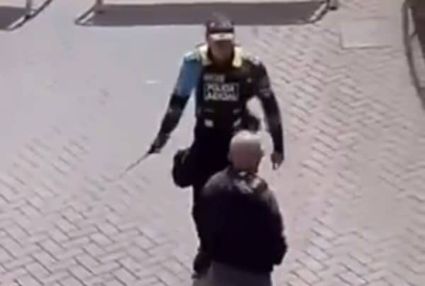 [Video] Agente de tránsito agredió a motociclista en Abejorral