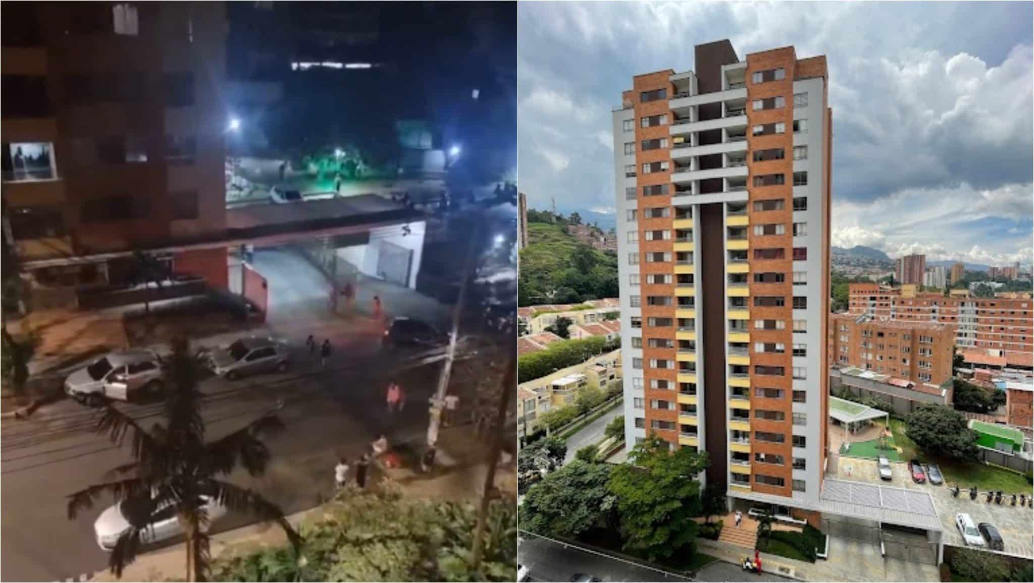 [Video] Evacuan edificio en Calasanz luego del temblor registrado en la madrugada