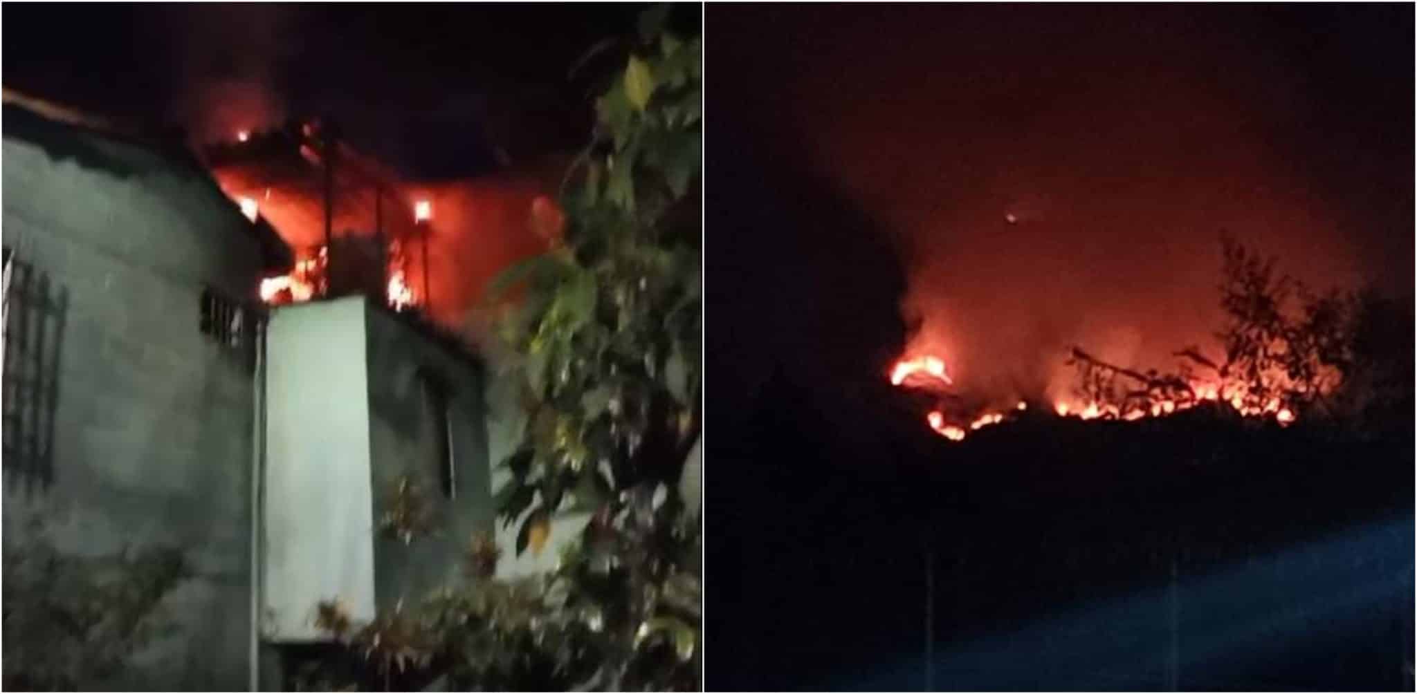 [Video] Incendios afectaron la celebración de Año Nuevo en Itagüí y Bello
