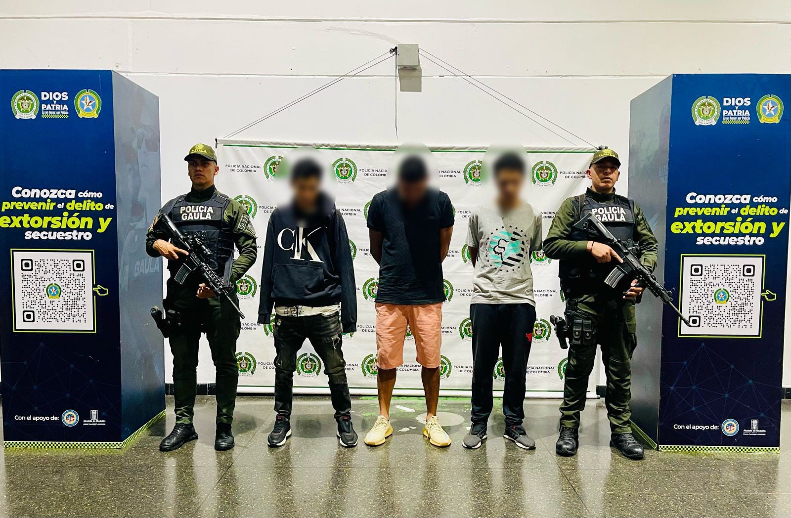 Autoridades capturan a presuntos responsables de dos secuestros extorsivos ocurridos el año pasado