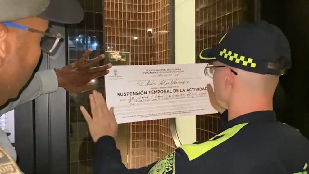 Alcalde Autoridades suspenden la actividad comercial de un hotel en El Poblado