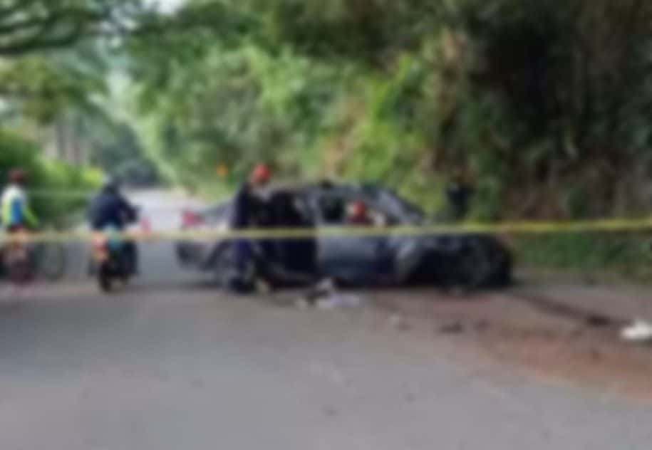Reportan grave accidente en la vía Hispania-Andes