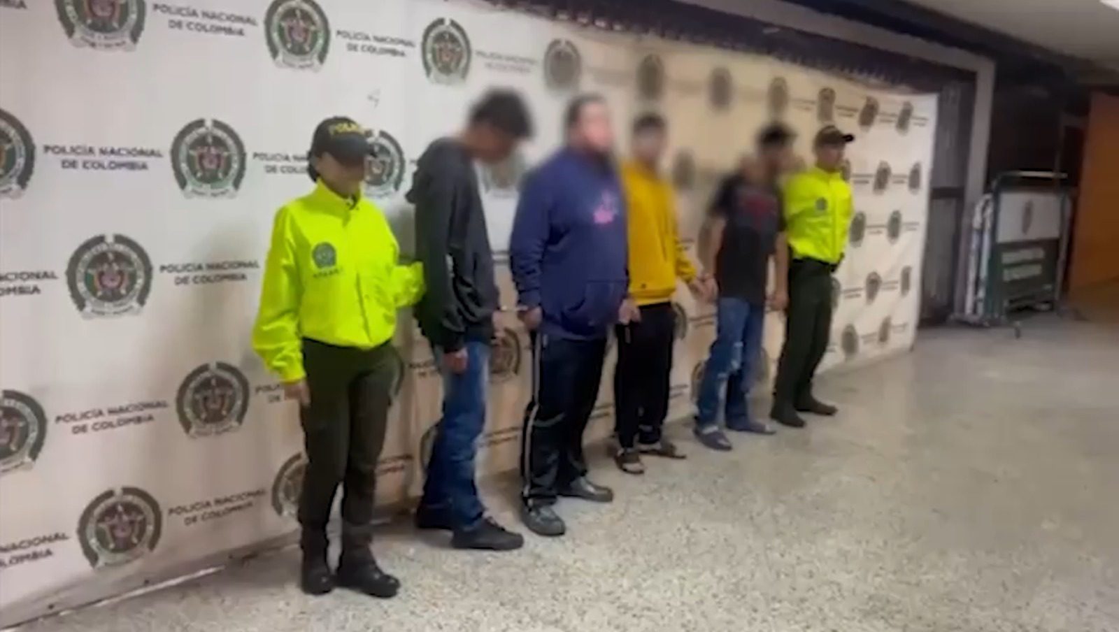 Capturan a 4 personas señaladas de hurtar a conductores de plataformas