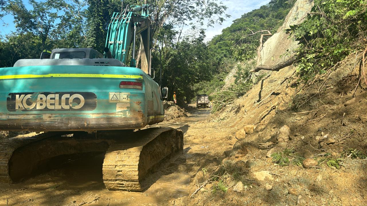 Los 6 corredores viales de Antioquia presentan cierres por fuertes lluvias